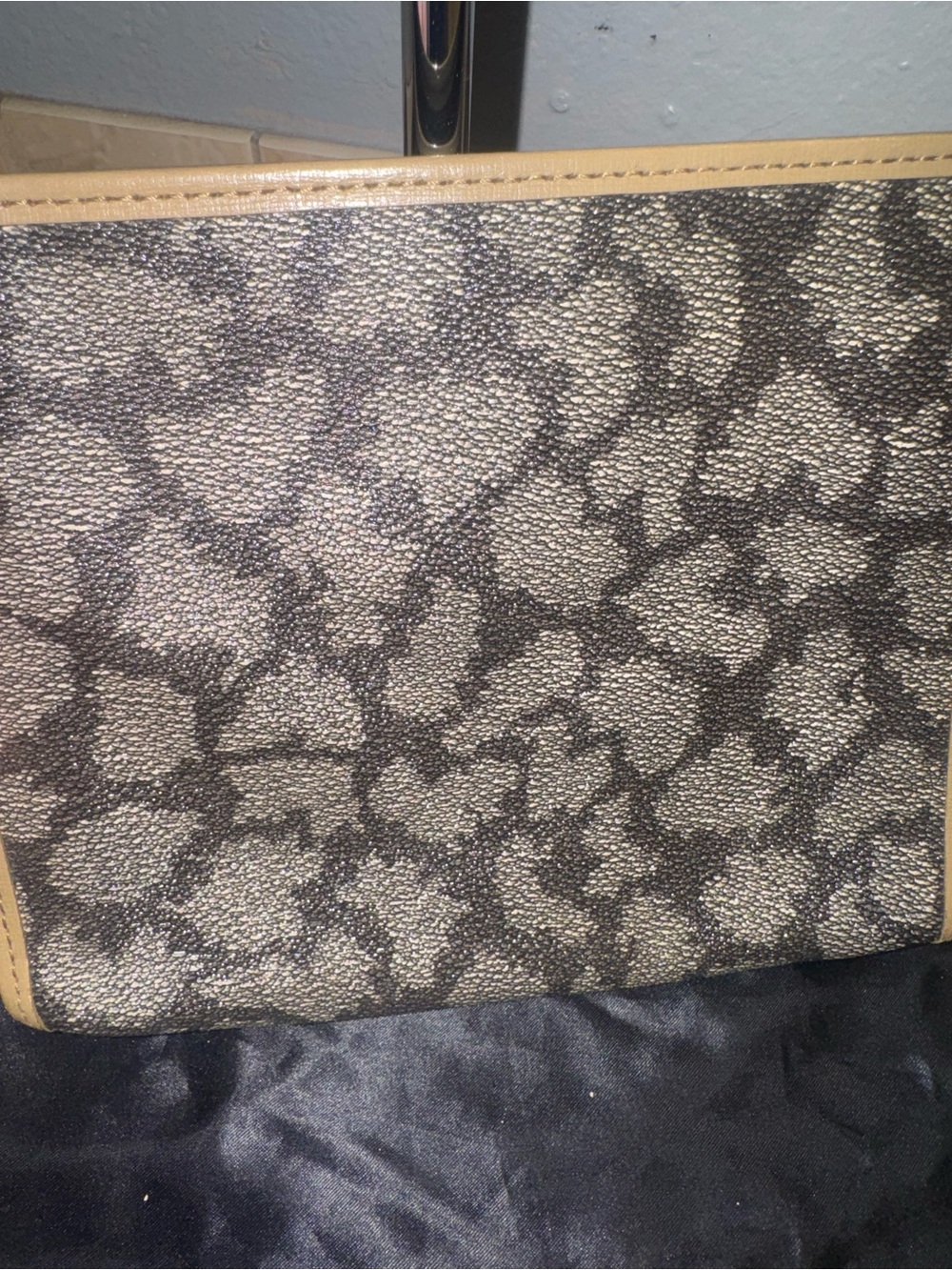 Vintage Yves Saint Laurent YSL Giraffe Print Clutch Pouch - Picture 5 of 5